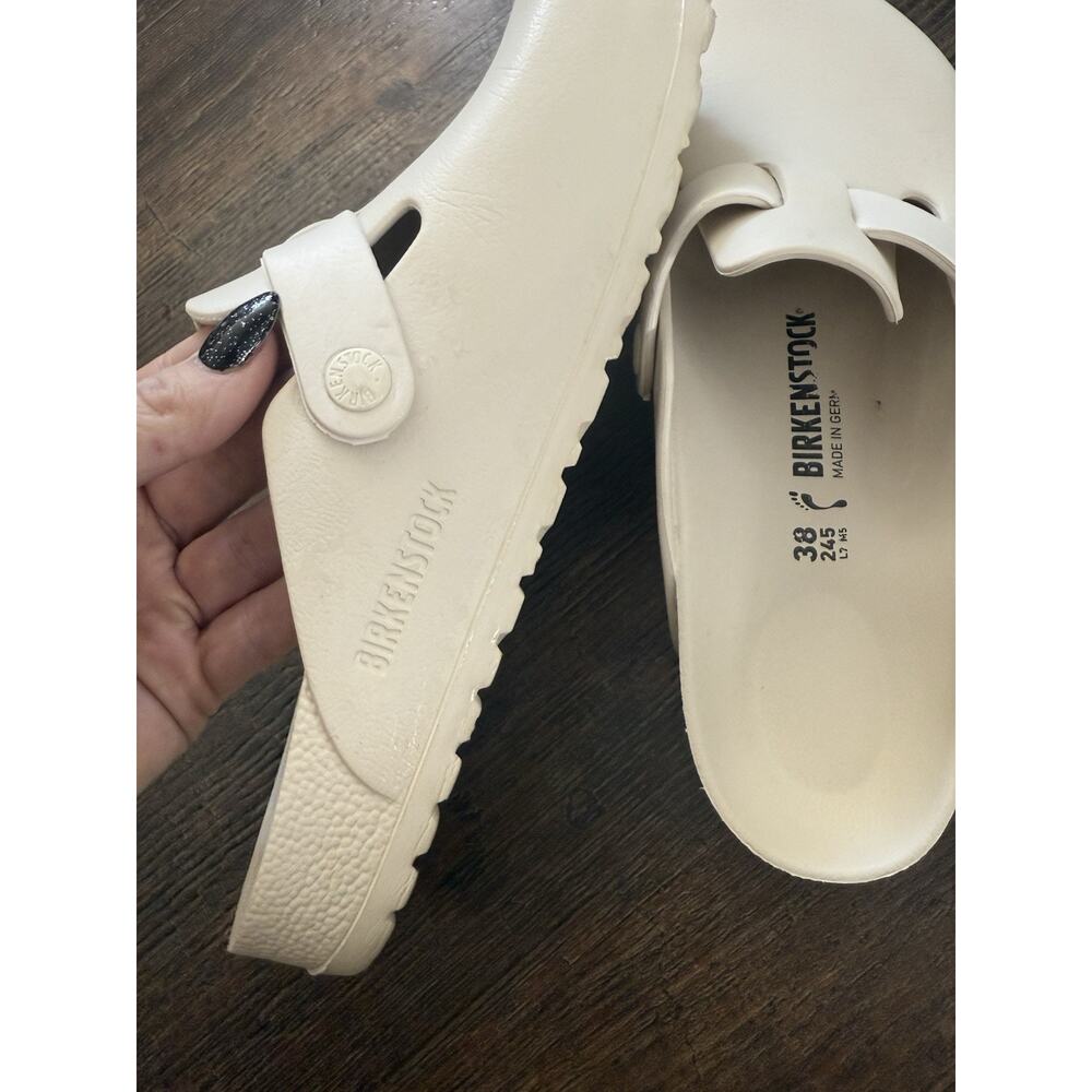 Birkenstock Boston Essentials Eva Eggshell 012710… - image 7